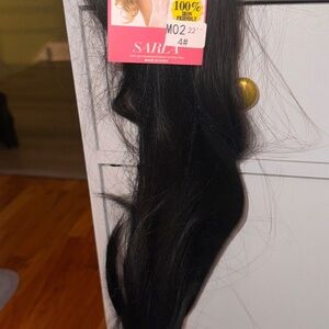 Sarla dark brown Synthetic Wig